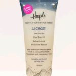Cek Ingredients Haple Lacroix gentle scrub Face Wash (for Oily acne prone skin)