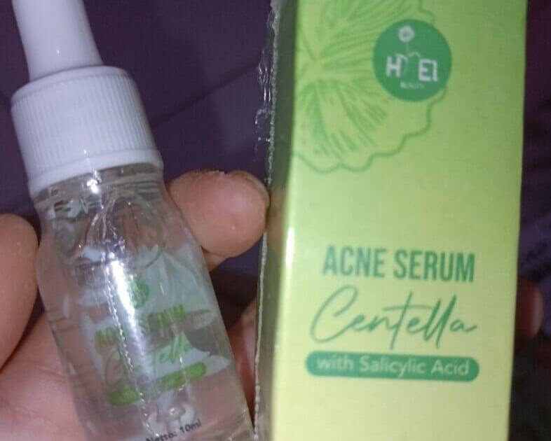 Cek Ingredients Hiel Beauty Anti Acne Serum with Centella + salicylic acid