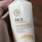 Cek Ingredients The Face Shop Rice & Ceramide Moisturizing Lotion