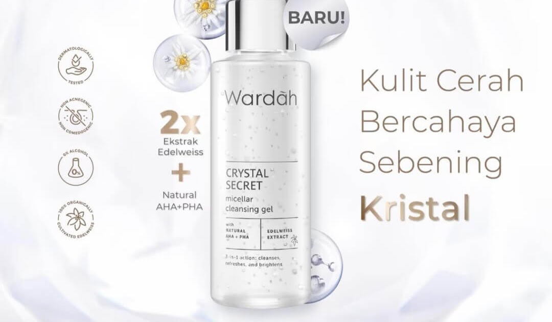 Cek Ingredients Wardah Crystal Secret Micellar Cleansing Gel