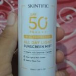 Skintific All Day Light Sunscreen Mist