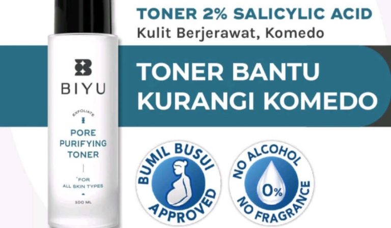 Cek Ingredients Biyu Pore Purifying Toner