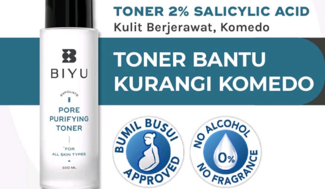 Cek Ingredients Biyu Pore Purifying Toner