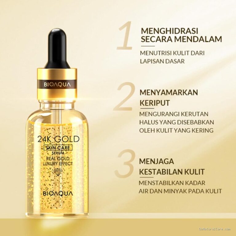 Photo by shopee.co.id - Manfaat Bioaqua 24K Gold Serum untuk Kulit Kenyal dan Glowing