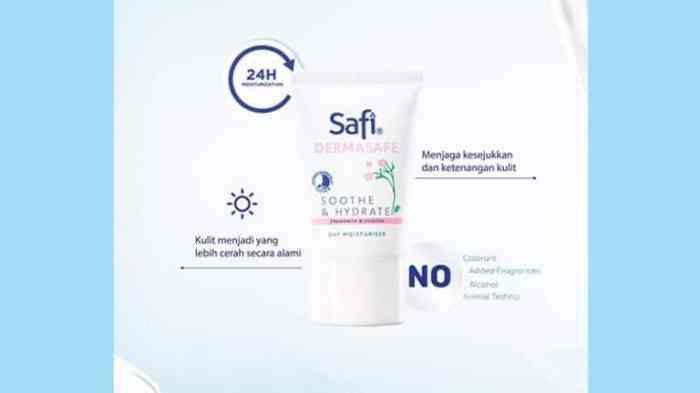 hydrate soothe safi notifications