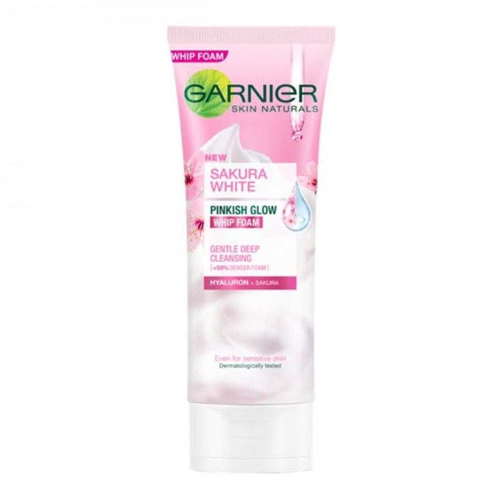 Cek Ingredients Garnier Sakura White Pinkish Glow Whip Foam terbaru