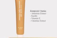 Cek Ingredients The Aubree Artemisia Daily Sunscreen SPF 50 PA++++