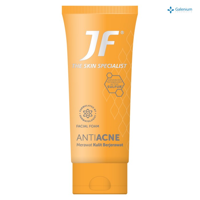 Cek Ingredients JF Acne Protect Facial Foam