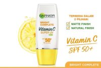 Cek Ingredients Garnier Super UV Natural Finish terbaru