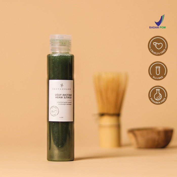 Cek Ingredients Beaunature Matcha Yuzu Gentle Moisturizer