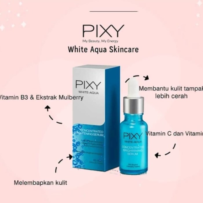 Cek Ingredients Pixy White Aqua Brightening Serum terbaru