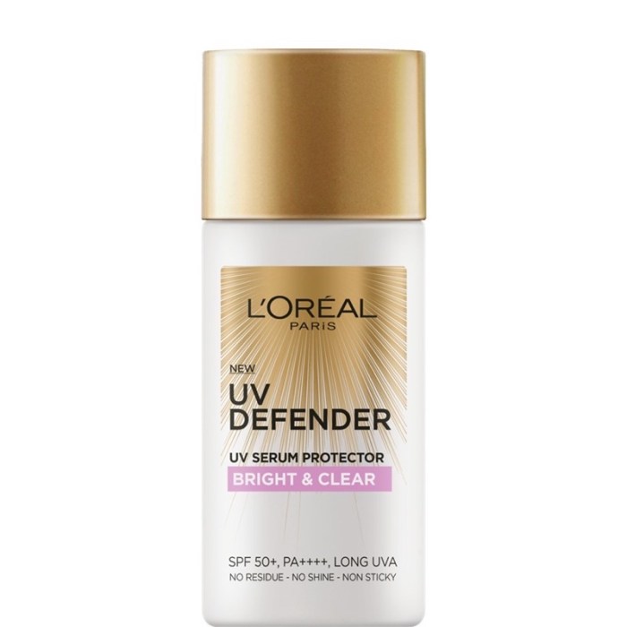 Cek Ingredients L'Oreal UV Defender Bright & Clear