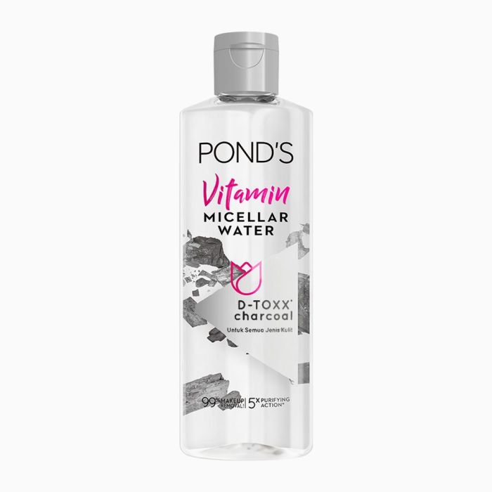 Cek Ingredients Pond's Vitamin Micellar Water D-Toxx Charcoal