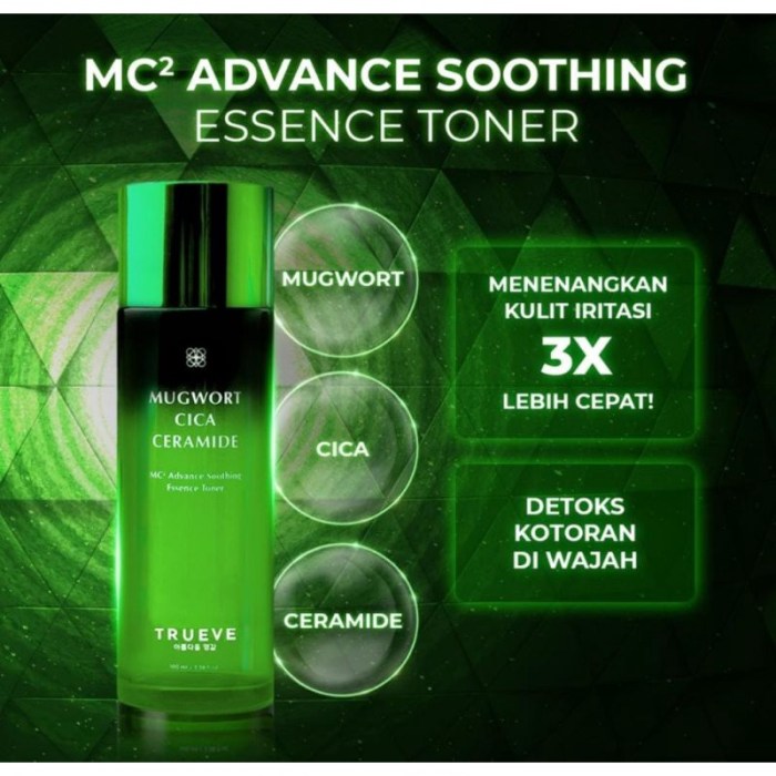 Cek Ingredients Trueve MC2 Advance Soothing Essence Toner