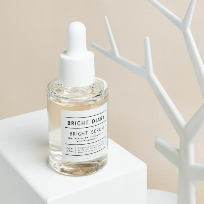 Cek Ingredients Bright Diary Anti Aging serum 10% Marine Collagen +1% Retinol