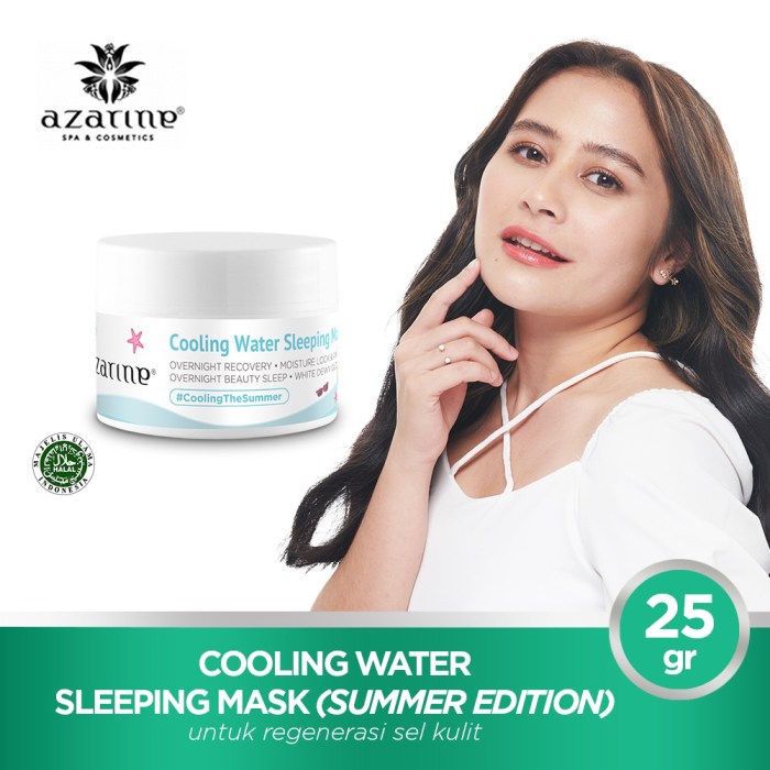 Mengulik Ingredients Azarine Sleeping Mask terbaru