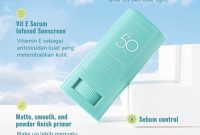 Cek Ingredients Wardah UV Shield Light Matte Sun Stick SPF 50 PA ++++ terbaru