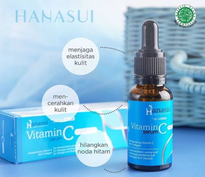 Mengintip Ingredients Hanasui Serim Vit C+ Collagen