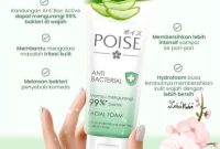 Cek Ingredients Poise Antibacterial Facial Foam