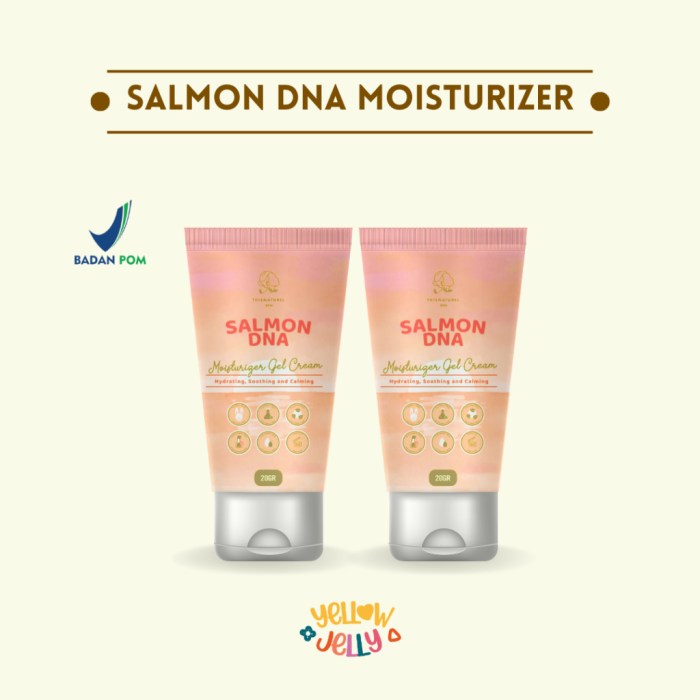 Cek Ingredients Thisnaturel SALMON DNA Moisturizer Gel Cream