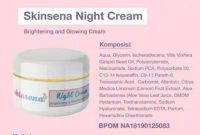 Cek Ingredients Skinsena Night Cream terbaru