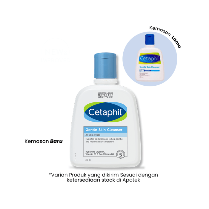 Cek Komposisi Cetaphil Gentle Skin Cleanser Formula Baru: Perubahan dan ...