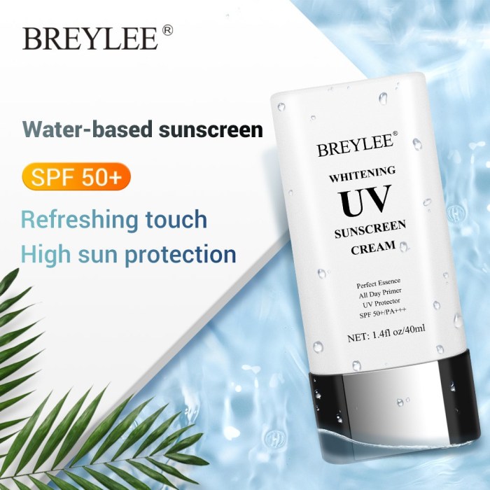 whitening spf sunscreen