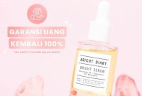 Cek Ingredients Bright Diary Glass Skin Serum VIT C 5%