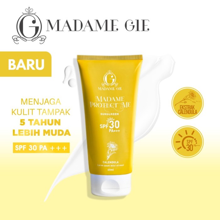 Cek Ingredients Madam Gie Protect Me SPF 30 PA+++ terbaru