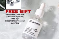 Cek Ingredients M-Joptim Hydrolyzed Hyaluronic Acid Serum