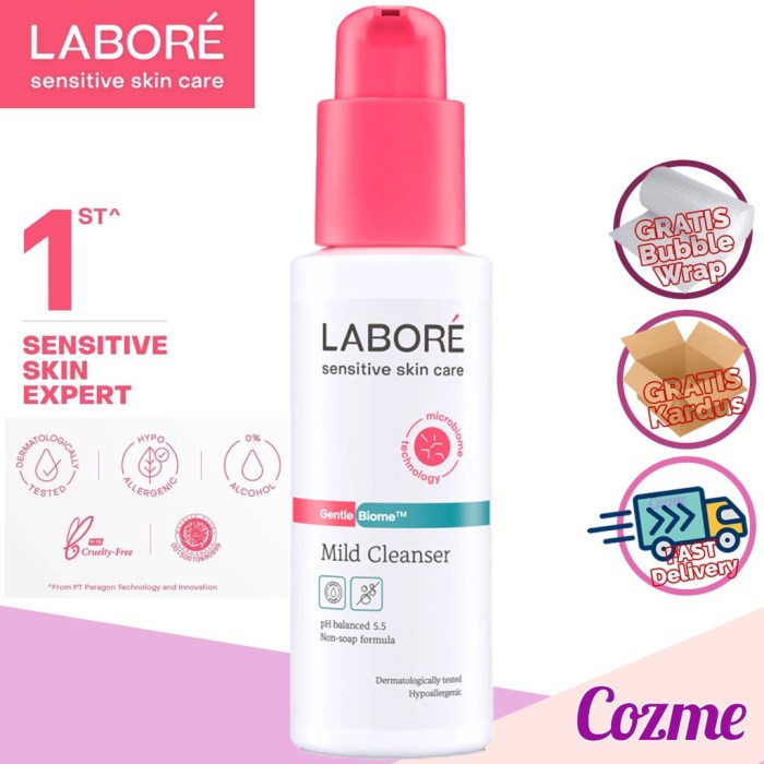 Cek Ingredients Labore Gentle Biome Cleanser