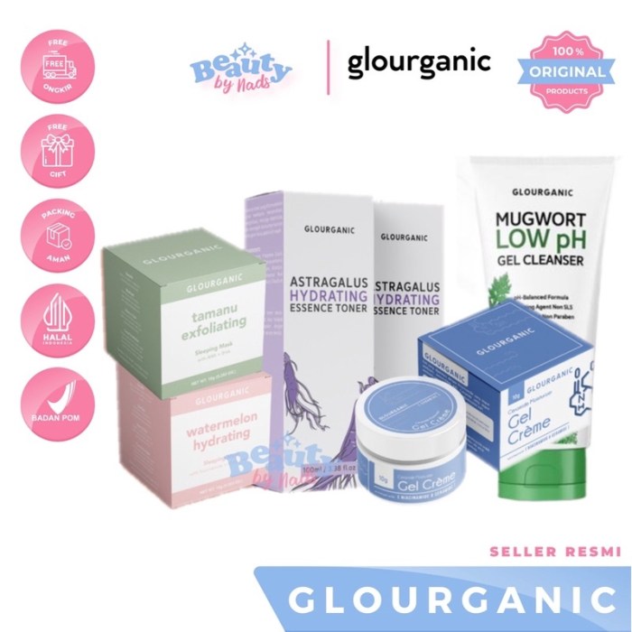 Cek Ingredients Glourganic Mugwort Low pH Gel Cleanser