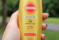 Cek Ingredients Kose Suncut UV Protect Gel SPF 50+ PA ++++ terbaru