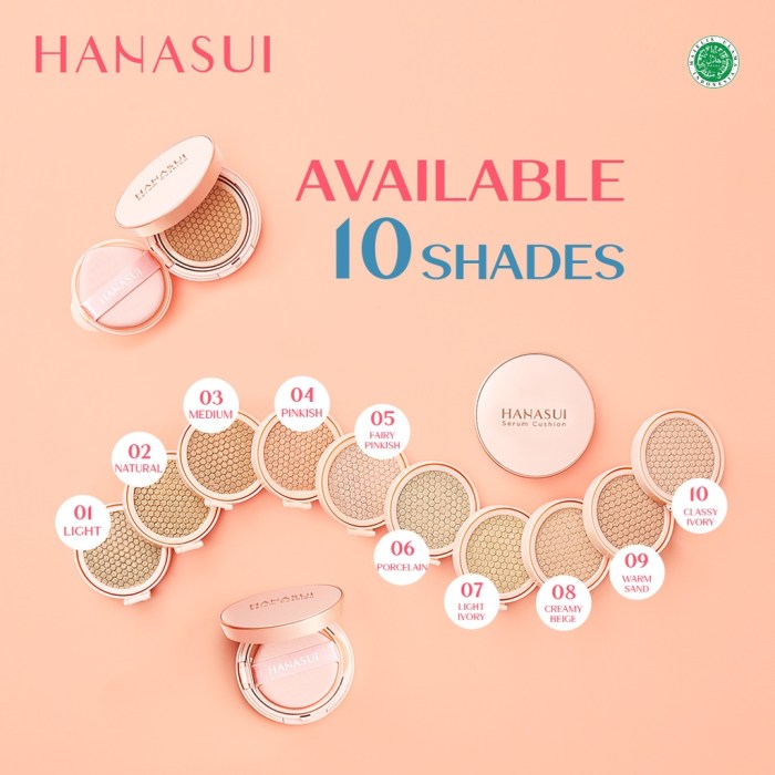 Cek Ingredients Hanasui Serum Cushion