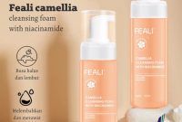 Cek Ingredients FEALI Camellia Facial Foam With Niacinamide