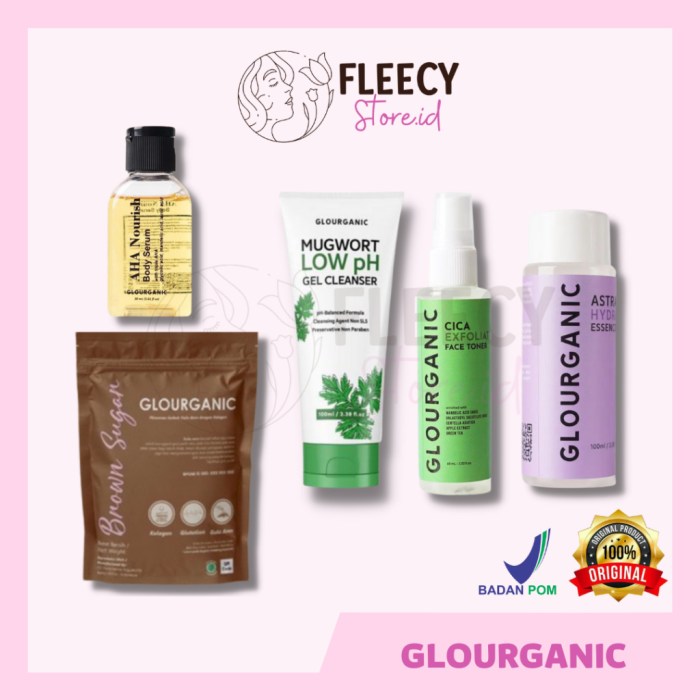 Cek Ingredients Glourganic Mugwort Low pH Gel Cleanser