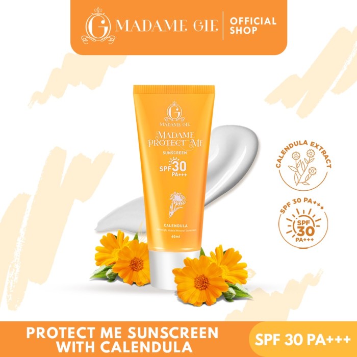 Cek Ingredients Madam Gie Protect Me SPF 30 PA+++ terbaru