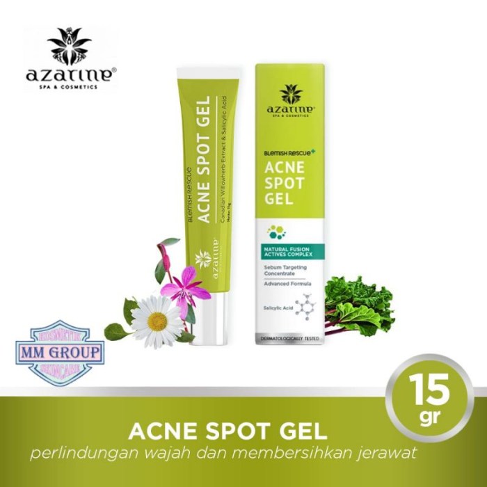 Kenali Ingredients Azarine Acne Mark Fading Lotion Whitening terbaru