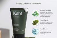 Cek Ingredients Kahf Oil And Acne Facial Wash