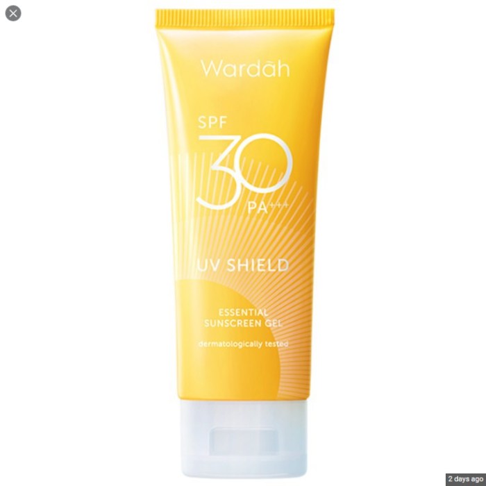 Wardah UV Shield Aqua Fresh Essence Spf 50 PA ++++ [Penjelasan Ingredients] terbaru