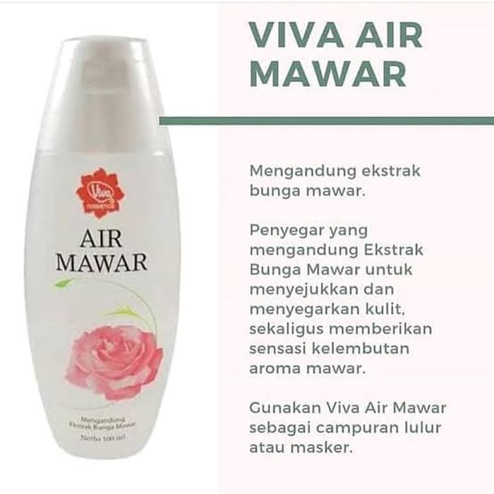 Memodifikasi Viva Air Mawar Agar Lebih Ramah Untuk Kulit Kering terbaru