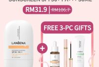 Cek Ingredients Lanbena Niacinamide Sunscreen SPF 50+ PA+++