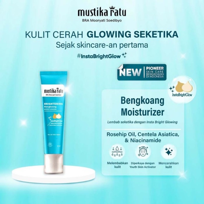 Cek Ingredients Mustika Ratu Brightening Bengkoang Moisturizer terbaru