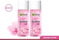 Cek Ingredients Garnier Sakura Glow Hyaluron Water-Glow Essence