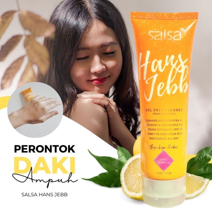 Cek Ingredients SALSA Hans Jebb Peeling Gel - Skin Cleanser Scrub Eksfoliasi