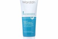 Penjelasan Ingredients Wardah Acnederm Night Treatment Moisturizer