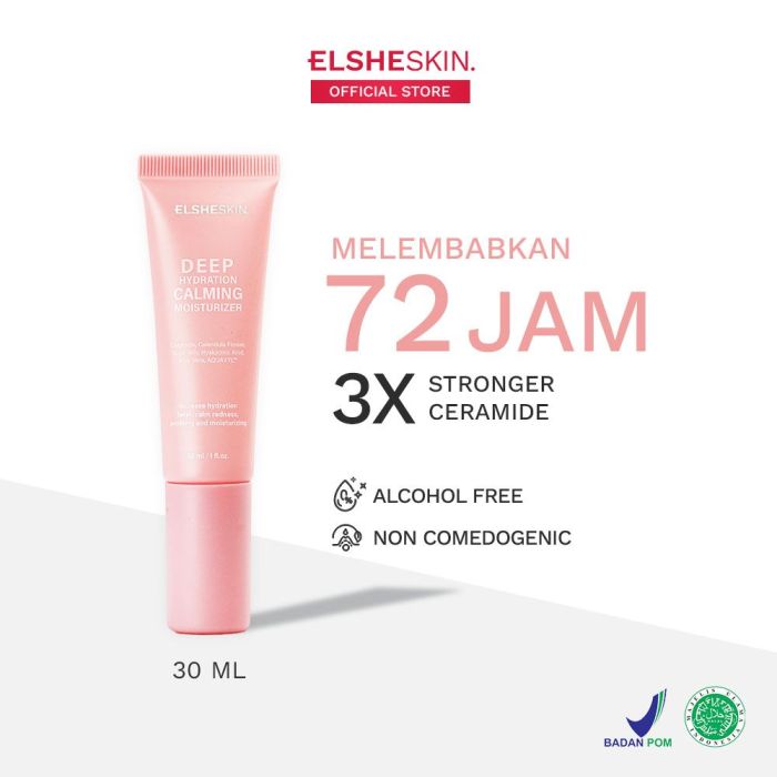 Cek Ingredients ElsheSkin Deep Hydrating Calming Moisturizer