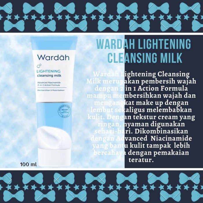 wardah lightening gentle cek