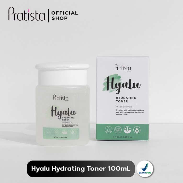 Cek Ingredients Pratista Hyalu Hydrating Toner terbaru