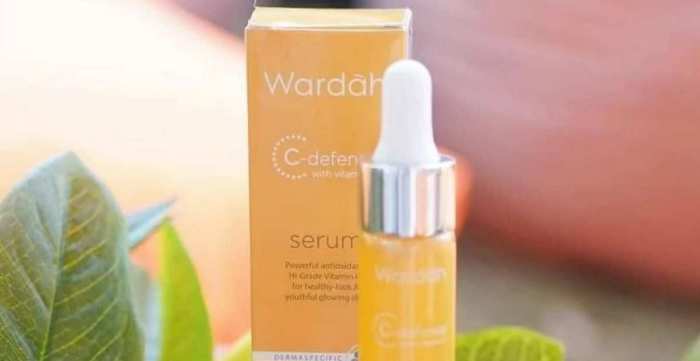 Ingredients Wardah C-Defence Serum dan Review Singkat terbaru